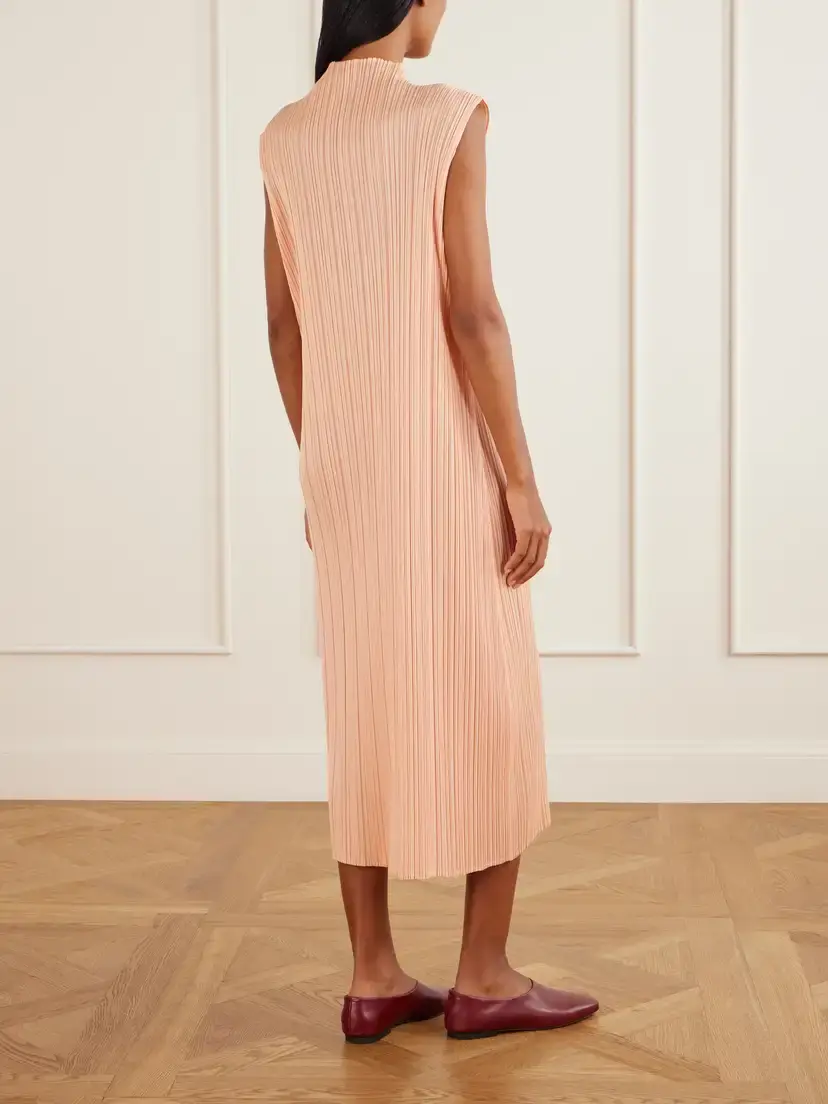 Pleats Please Issey Miyake July Plissé Midi Dress | Thumbnail 3 Pleats Please Issey Miyake July Plissé Midi Dress | Thumbnail 3