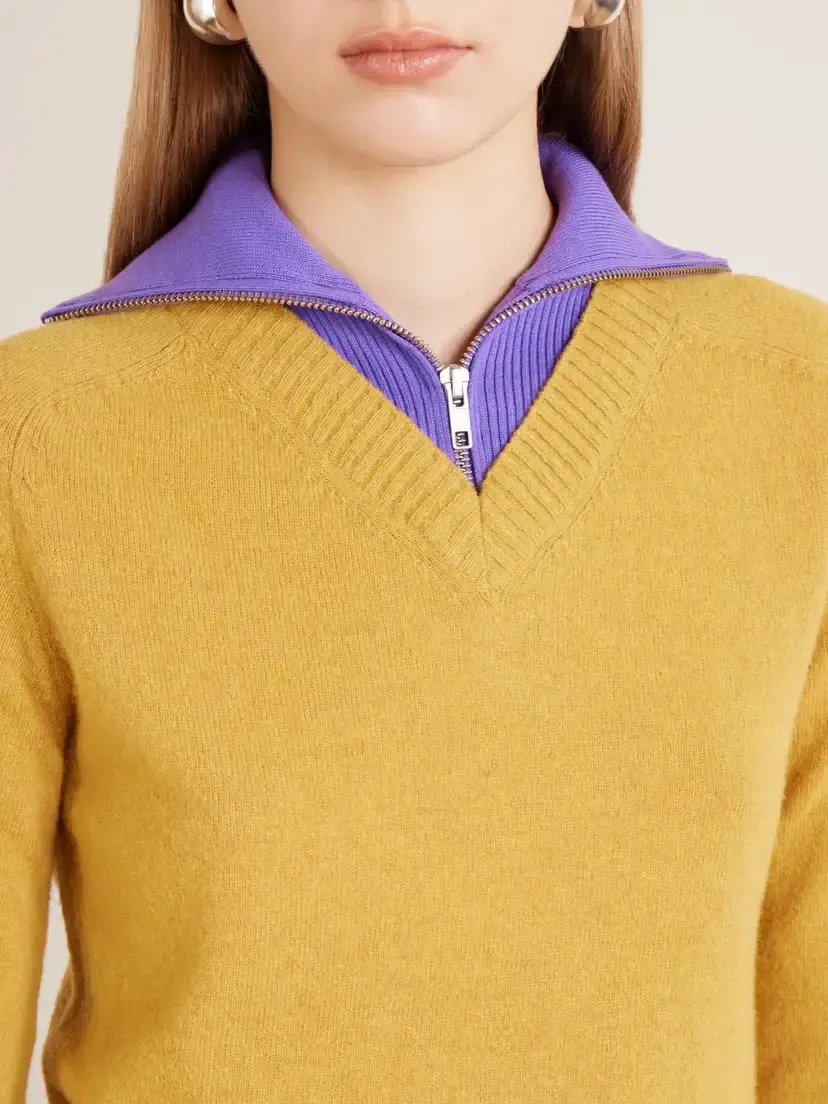 MM6 MAISON MARGIELA Ribbed Wool-blend Sweater | Thumbnail 5 MM6 MAISON MARGIELA Ribbed Wool-blend Sweater | Thumbnail 5