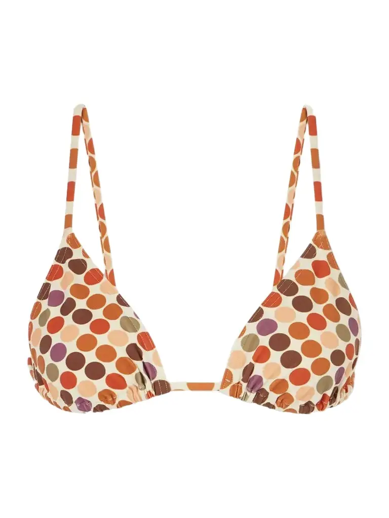 Eres Lou Lou Colorful Polka Dot Print Bikini Top | Image 1 Eres Lou Lou Colorful Polka Dot Print Bikini Top | Image 1