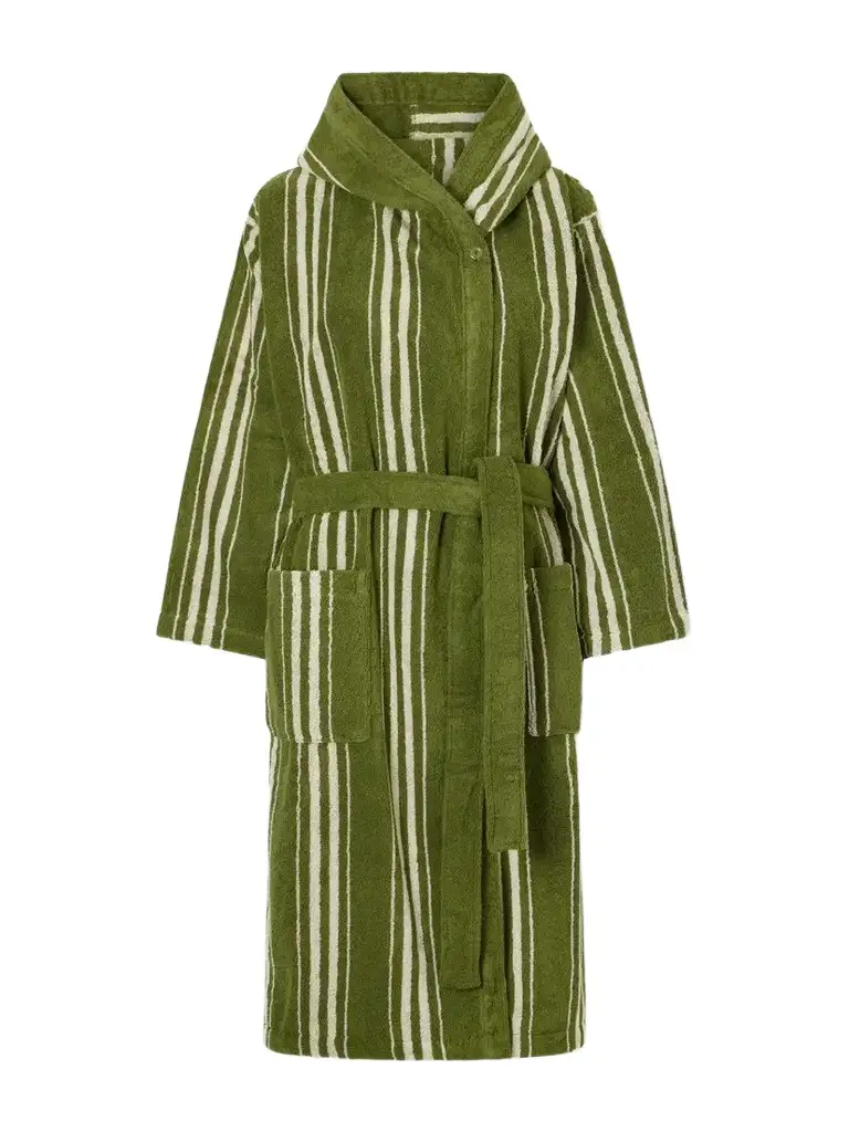 Autumn Sonata Charlotte Striped Cotton-terry Robe | Image 1 Autumn Sonata Charlotte Striped Cotton-terry Robe | Image 1