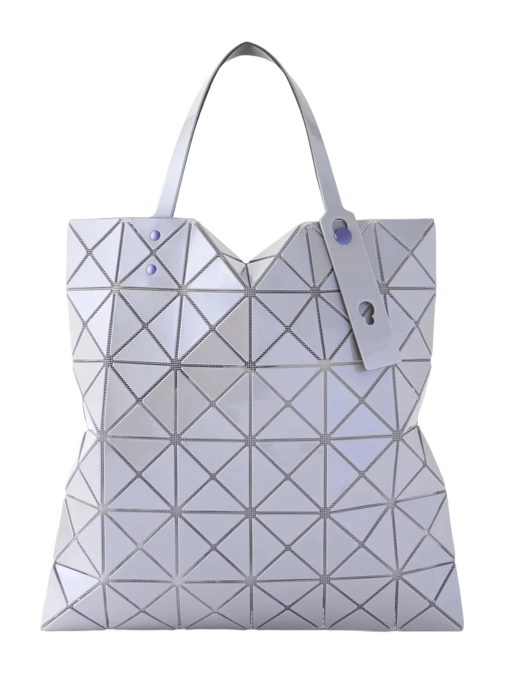 Platinum Glossed Tote