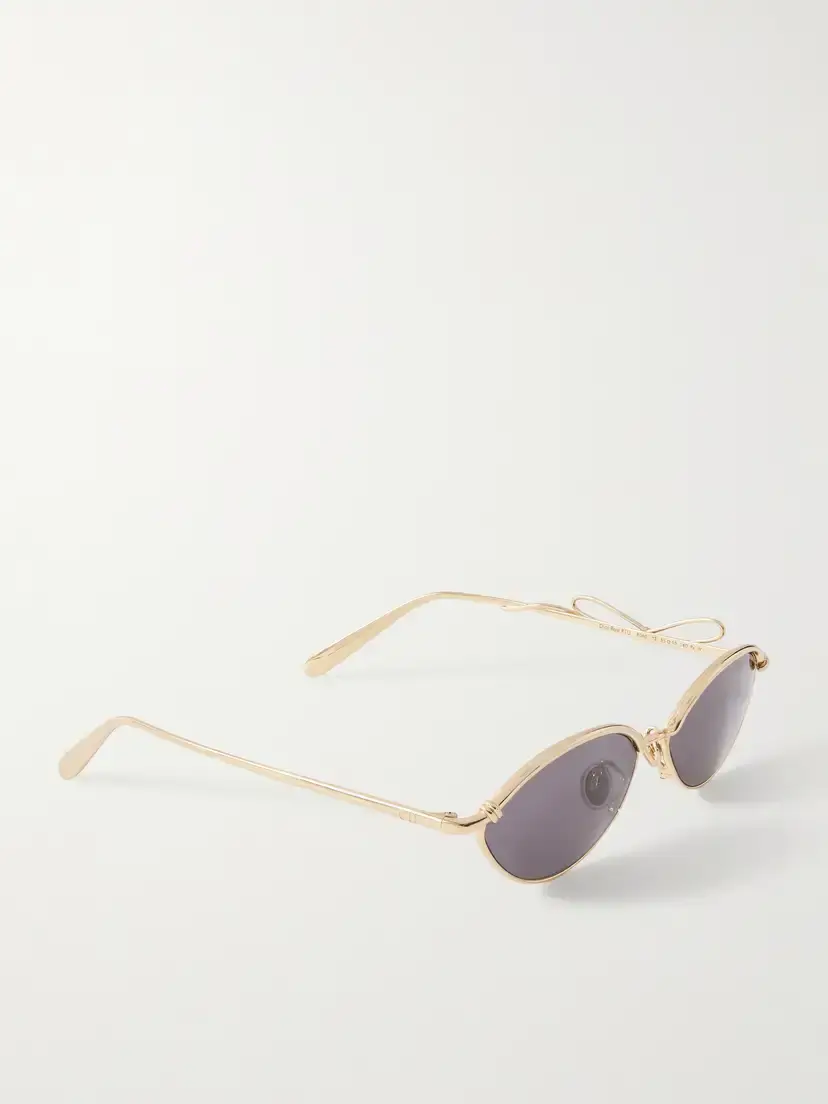 DIOR Eyewear Dior Bow R1u Gold-tone Round-frame Sunglasses | Thumbnail 3 DIOR Eyewear Dior Bow R1u Gold-tone Round-frame Sunglasses | Thumbnail 3