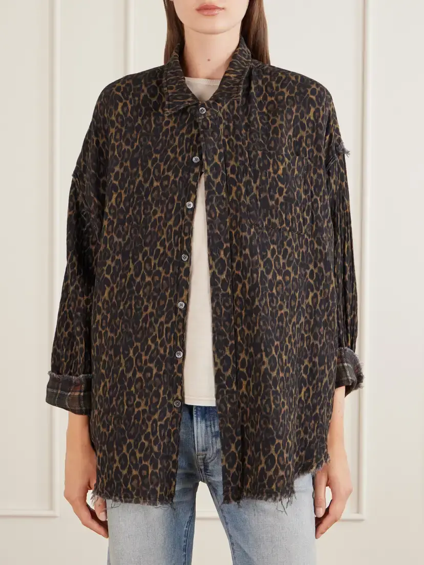 R13 Checked Cotton Reversible Shirt | Thumbnail 6 R13 Checked Cotton Reversible Shirt | Thumbnail 6