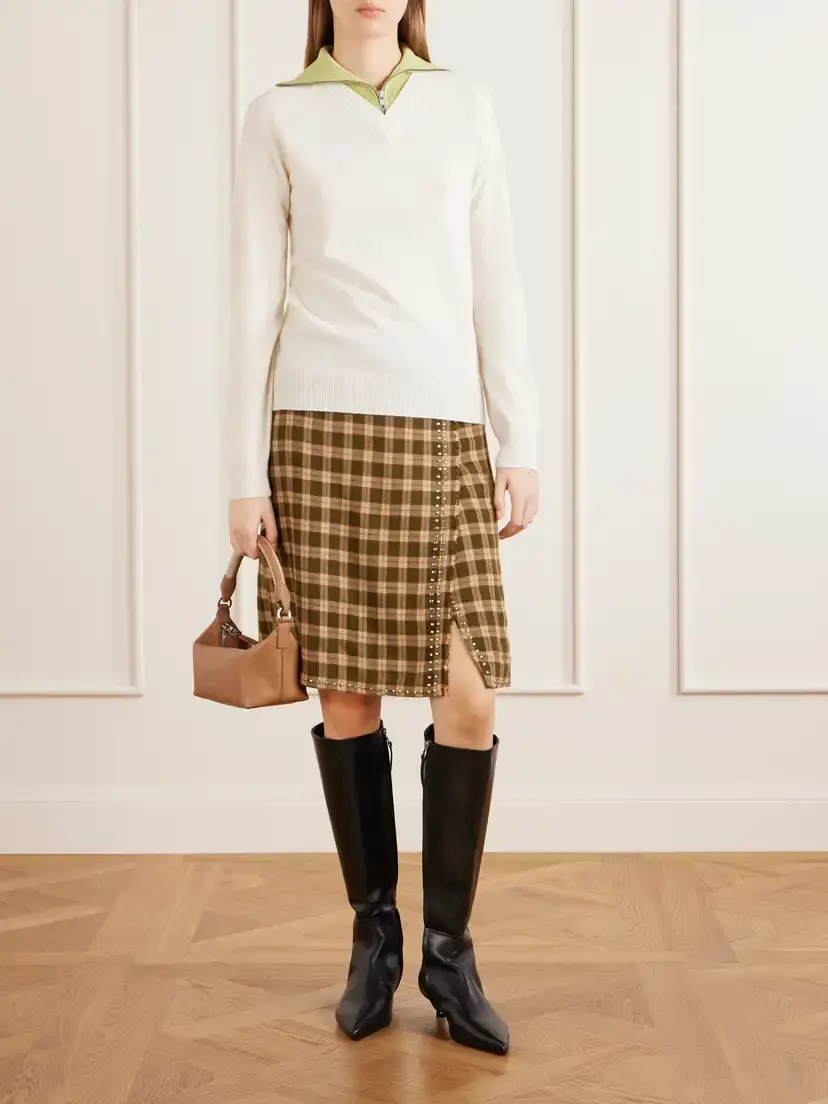 MM6 MAISON MARGIELA Ribbed Wool-blend Sweater | Thumbnail 2 MM6 MAISON MARGIELA Ribbed Wool-blend Sweater | Thumbnail 2