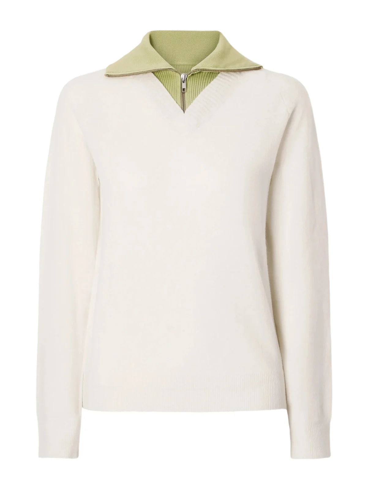 Ribbed Wool-blend Sweater Ribbed Wool-blend Sweater