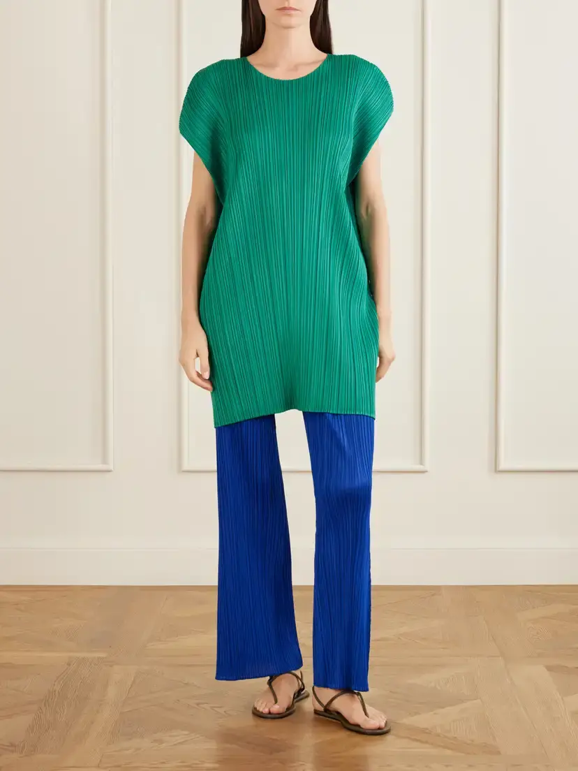Pleats Please Issey Miyake Plissé Mini Dress | Thumbnail 2