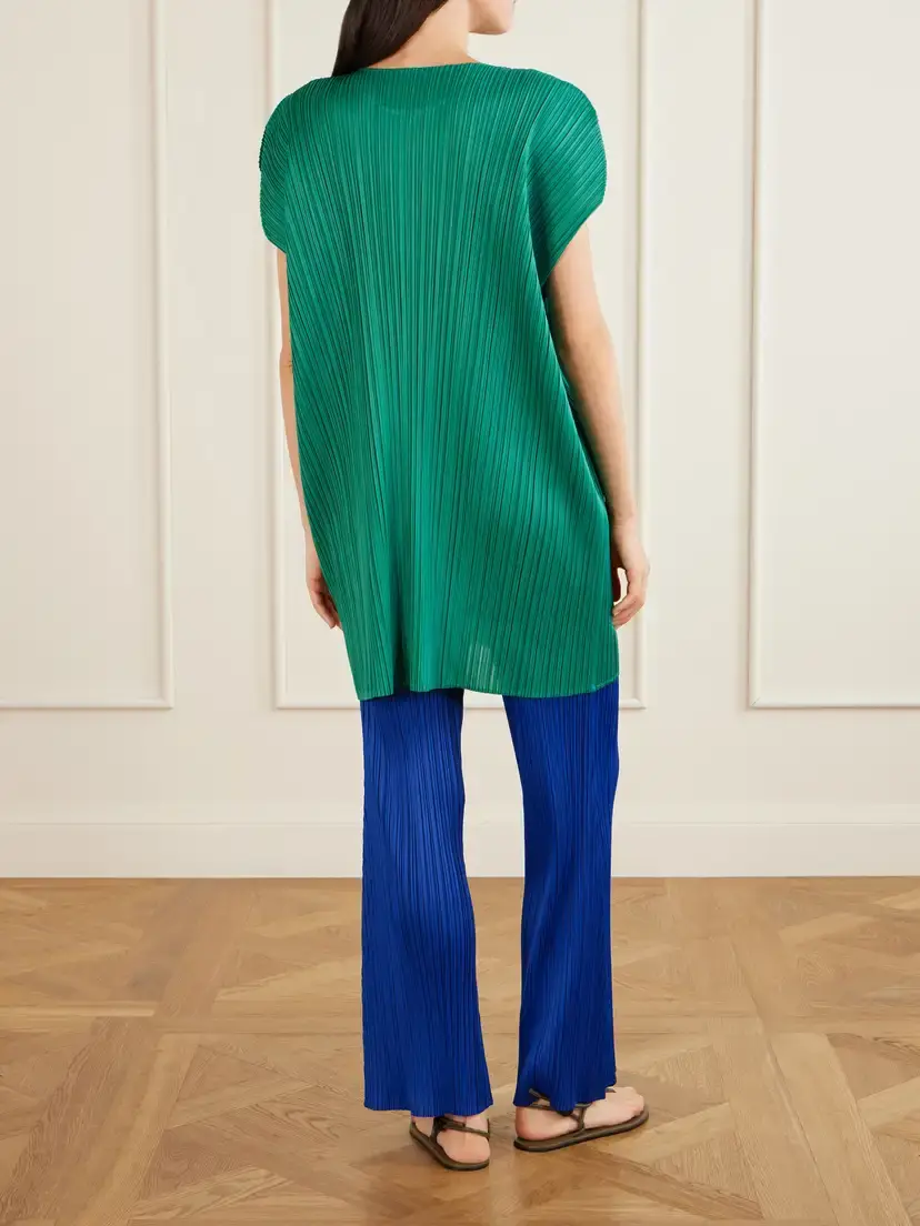 Pleats Please Issey Miyake Plissé Mini Dress | Thumbnail 3