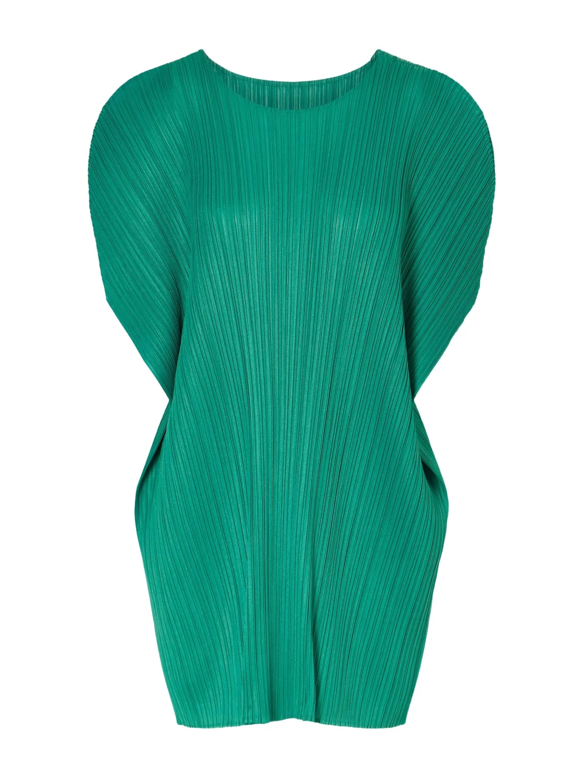 Plissé Mini Dress