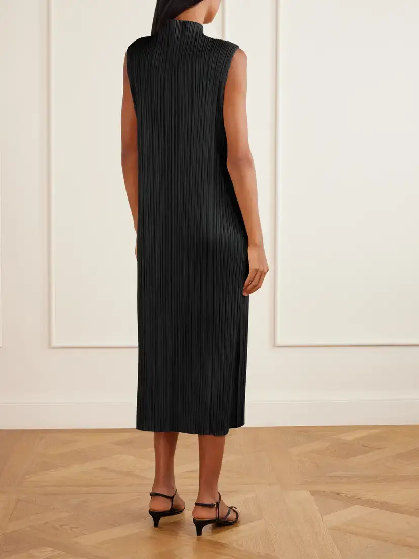 Pleats Please Issey Miyake July Plissé Midi Dress | Thumbnail 3 Pleats Please Issey Miyake July Plissé Midi Dress | Thumbnail 3
