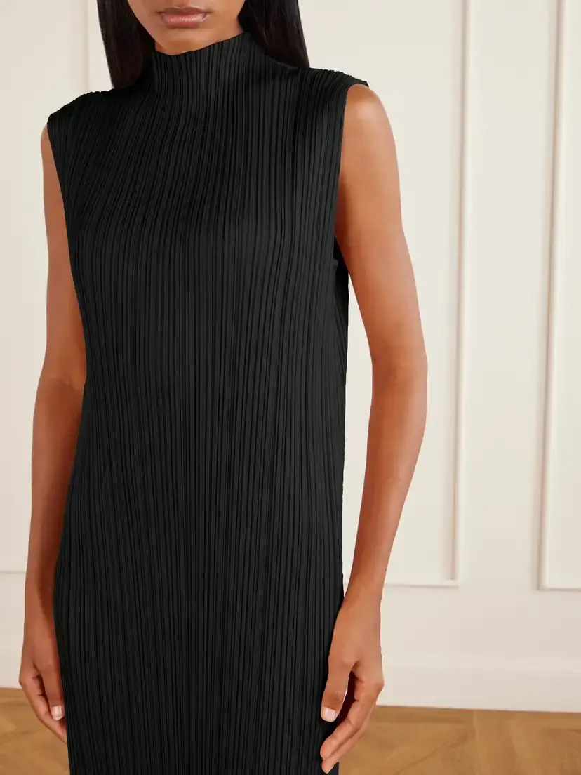 Pleats Please Issey Miyake July Plissé Midi Dress | Thumbnail 4 Pleats Please Issey Miyake July Plissé Midi Dress | Thumbnail 4