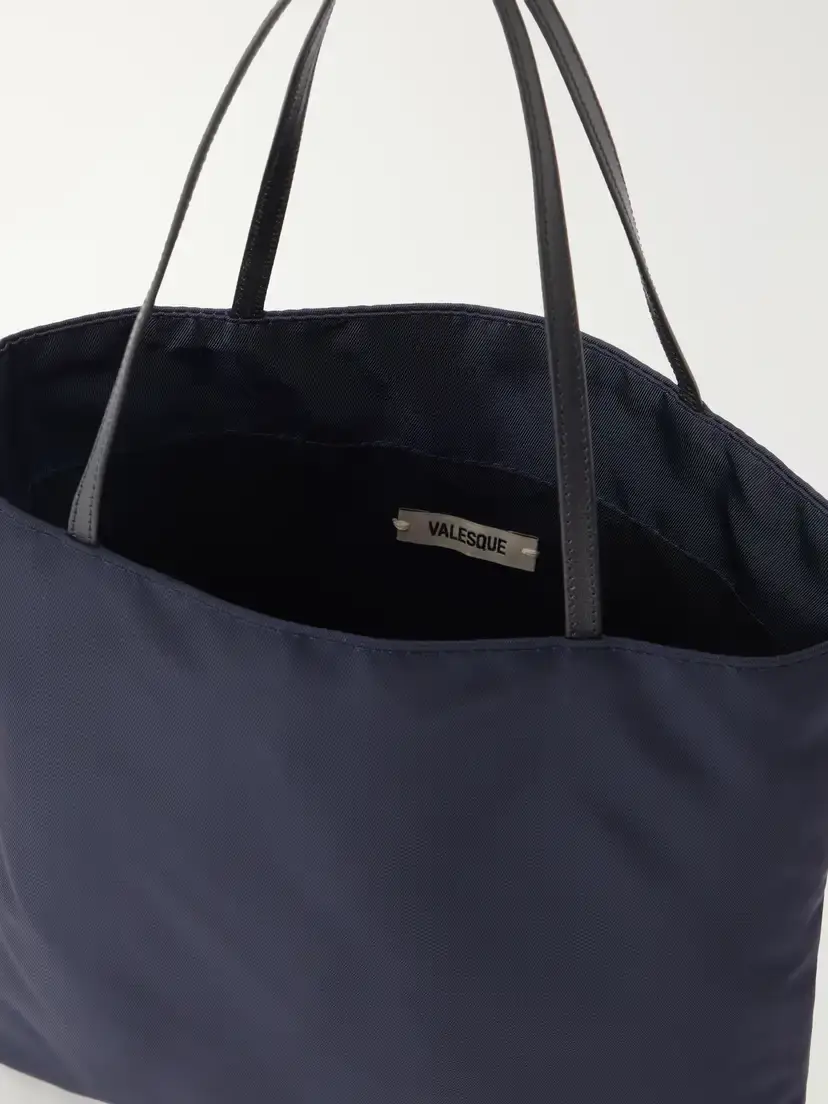 Valesque Thea Leather-trimmed Shell Tote | Thumbnail 6