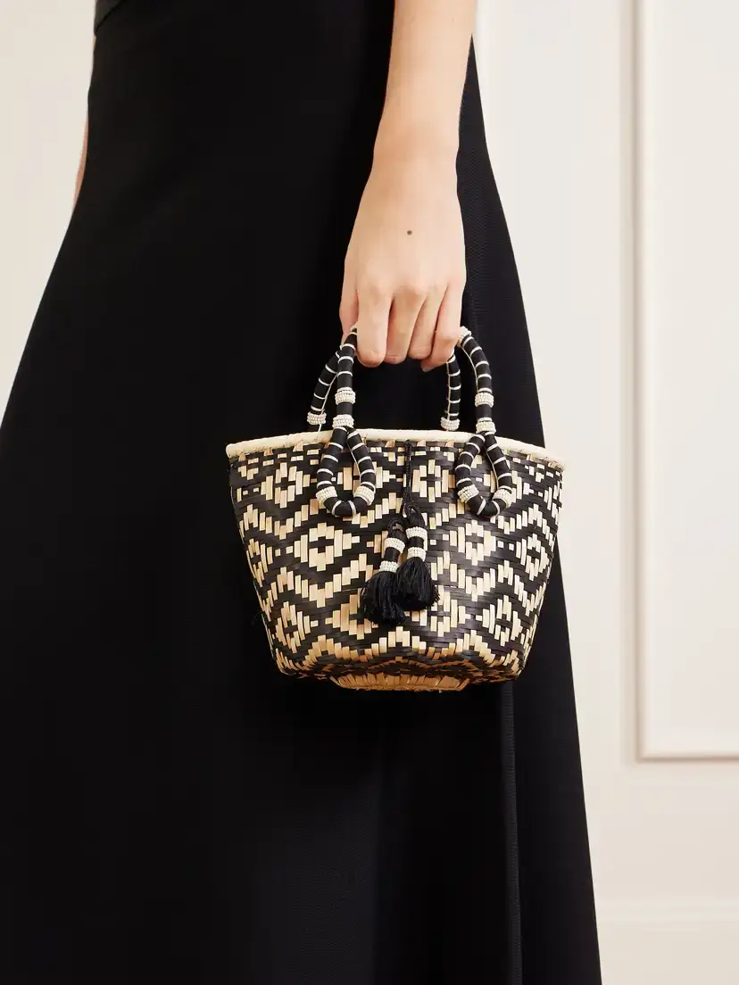 Johanna Ortiz Raffia Mini Bucket Bag | Thumbnail 2 Johanna Ortiz Raffia Mini Bucket Bag | Thumbnail 2
