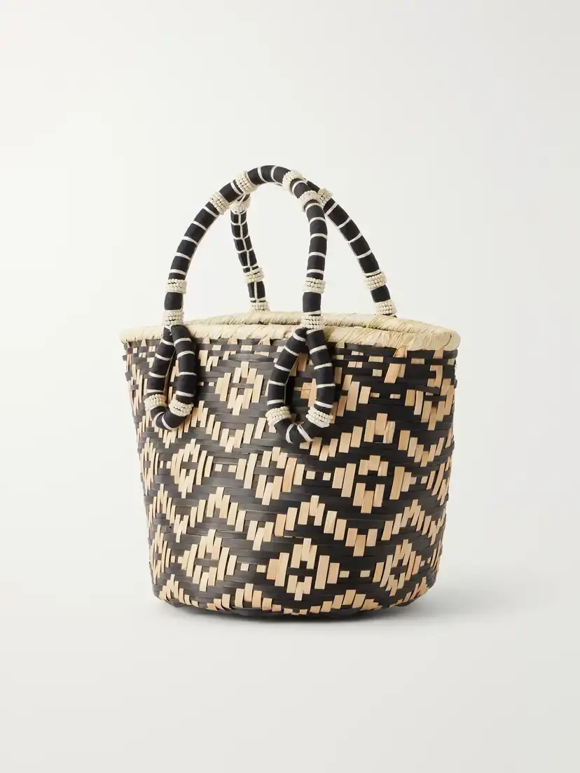Johanna Ortiz Raffia Mini Bucket Bag | Thumbnail 4 Johanna Ortiz Raffia Mini Bucket Bag | Thumbnail 4