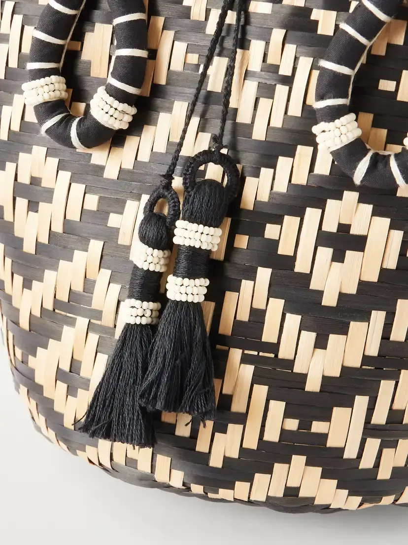Johanna Ortiz Raffia Mini Bucket Bag | Thumbnail 5 Johanna Ortiz Raffia Mini Bucket Bag | Thumbnail 5
