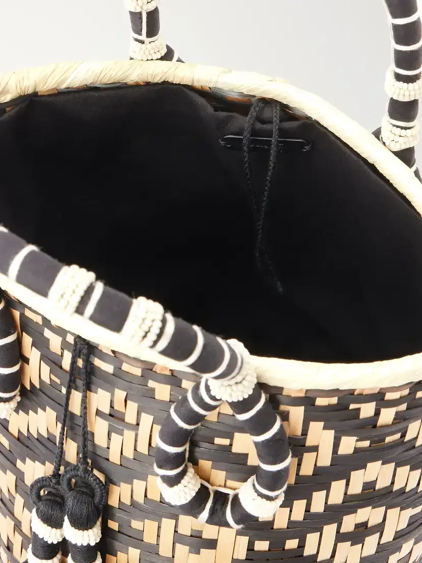Johanna Ortiz Raffia Mini Bucket Bag | Thumbnail 6 Johanna Ortiz Raffia Mini Bucket Bag | Thumbnail 6