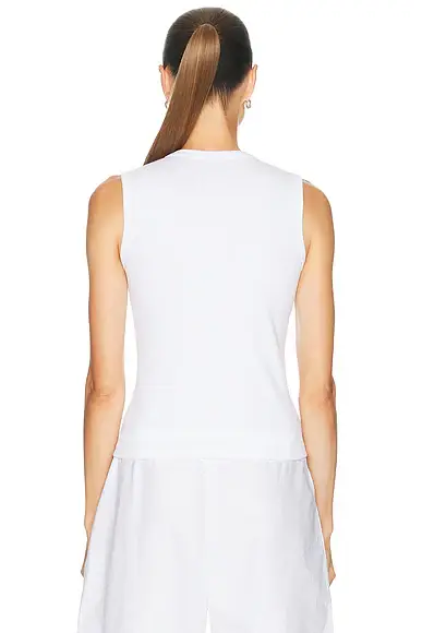LESET Nando Sleeveless V-Neck Tank Top | Thumbnail 3 LESET Nando Sleeveless V-Neck Tank Top | Thumbnail 3