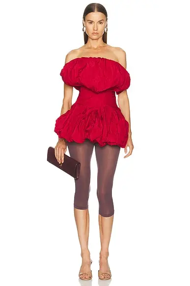 Magda Butrym Strapless Bubble Mini Dress | Image 1 Magda Butrym Strapless Bubble Mini Dress | Image 1