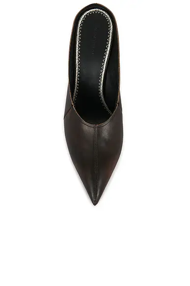 Magda Butrym Leather Mule Heel | Thumbnail 4 Magda Butrym Leather Mule Heel | Thumbnail 4