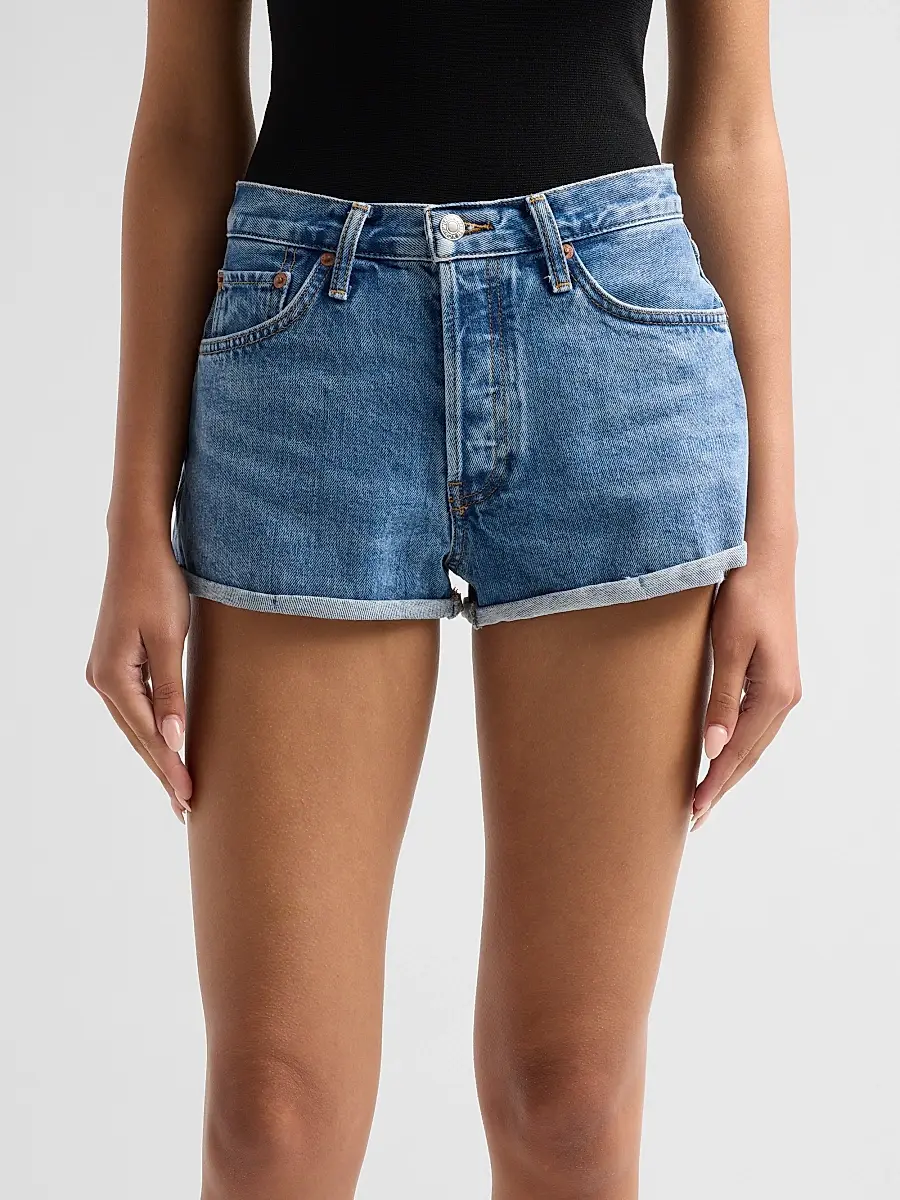 RE/DONE Women's Daisy Denim Shorts | Thumbnail 5