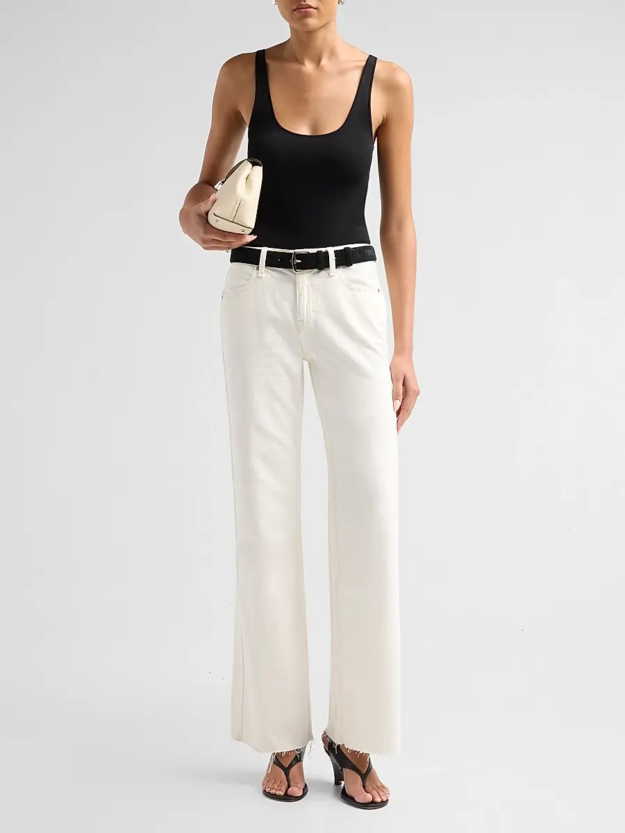 RE/DONE Women's The Californian Mid-Rise Wide-Leg Jeans | Thumbnail 2 RE/DONE Women's The Californian Mid-Rise Wide-Leg Jeans | Thumbnail 2