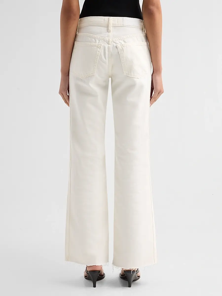 RE/DONE Women's The Californian Mid-Rise Wide-Leg Jeans | Thumbnail 3 RE/DONE Women's The Californian Mid-Rise Wide-Leg Jeans | Thumbnail 3