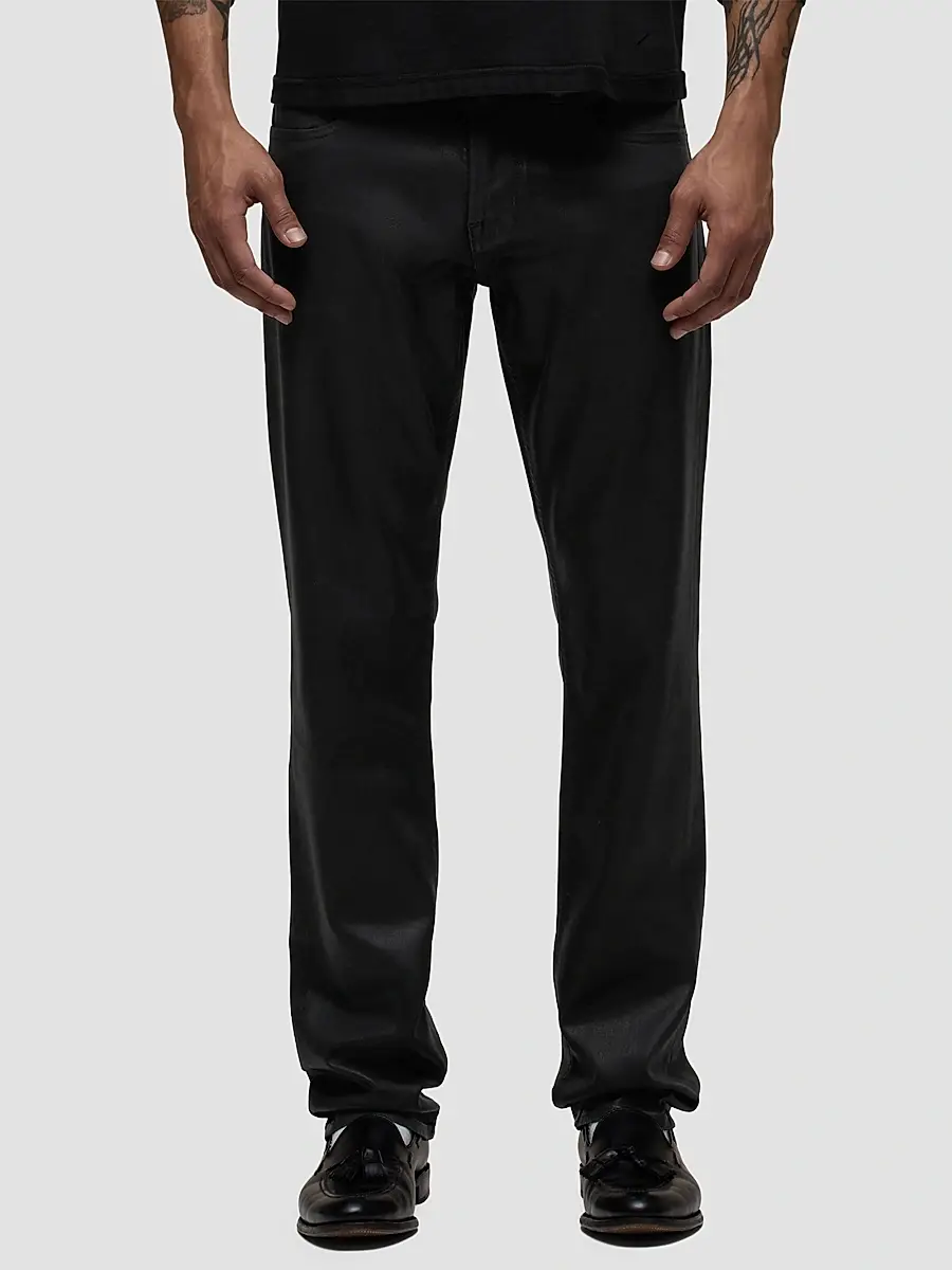 Hudson Jeans Men's Blake Coated Slim Straight Jeans | Thumbnail 3 Hudson Jeans Men's Blake Coated Slim Straight Jeans | Thumbnail 3