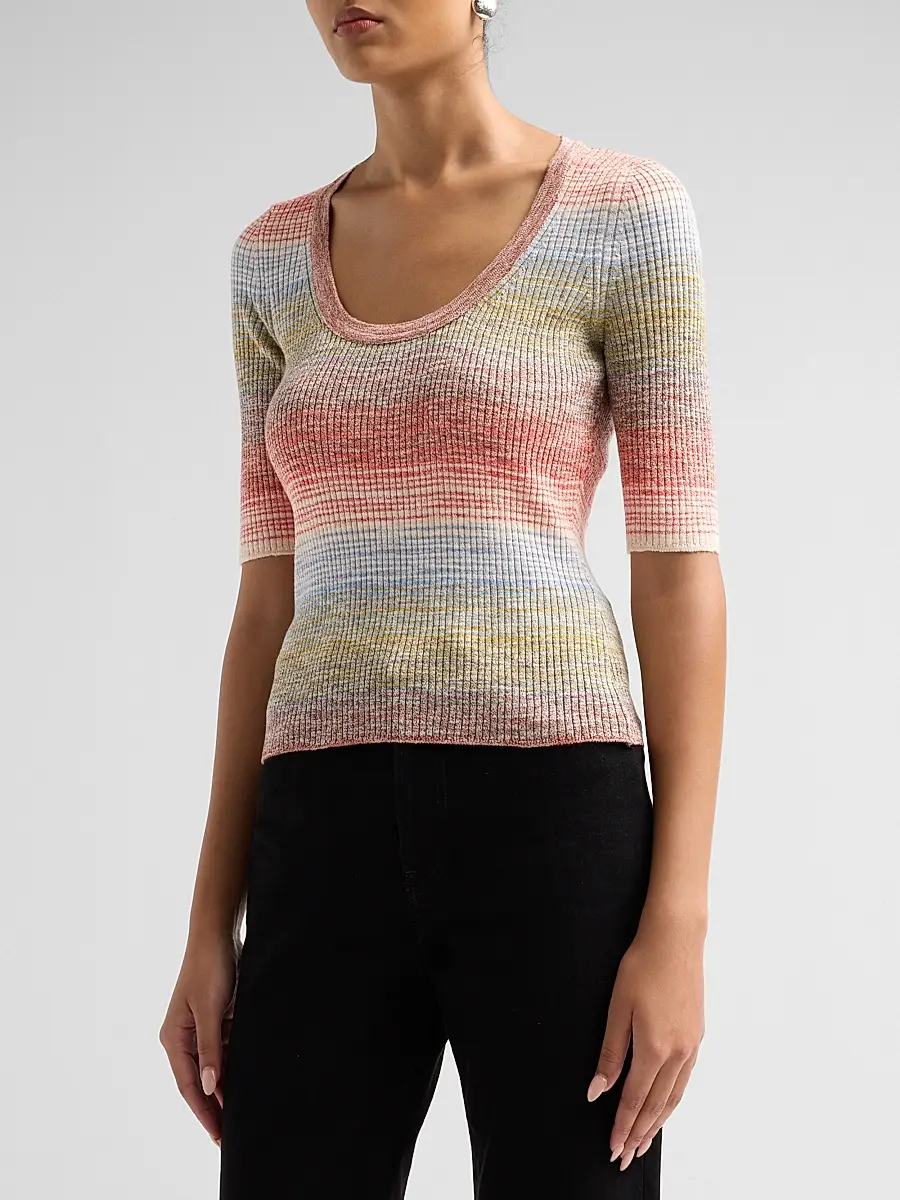 Veronica Beard Women's Archibald Gradient Sweater | Thumbnail 4 Veronica Beard Women's Archibald Gradient Sweater | Thumbnail 4