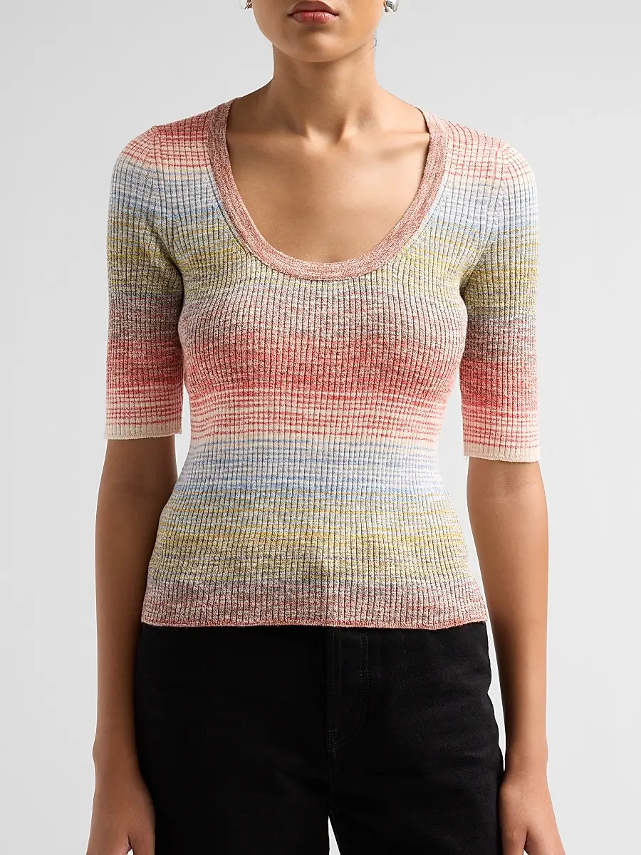 Veronica Beard Women's Archibald Gradient Sweater | Thumbnail 5 Veronica Beard Women's Archibald Gradient Sweater | Thumbnail 5
