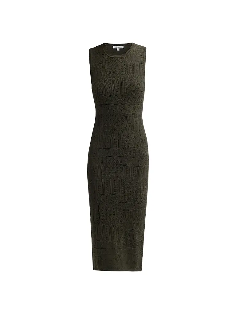 Veronica Beard Women's Tamiko Knit Midi Dress - Loden - Size XL | Image 1 Veronica Beard Women's Tamiko Knit Midi Dress - Loden - Size XL | Image 1