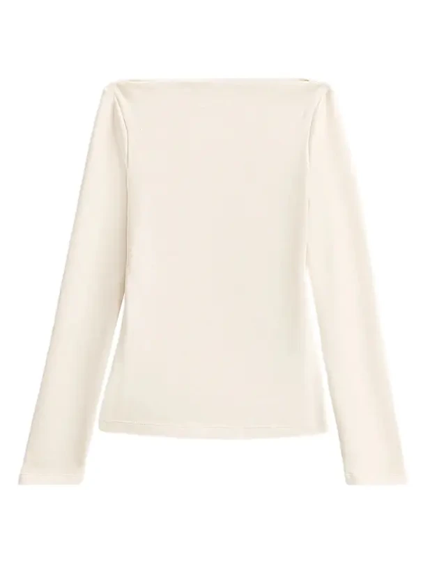 Women's Marybeth Rib-Knit Stretch-Silk Top Women's Marybeth Rib-Knit Stretch-Silk Top