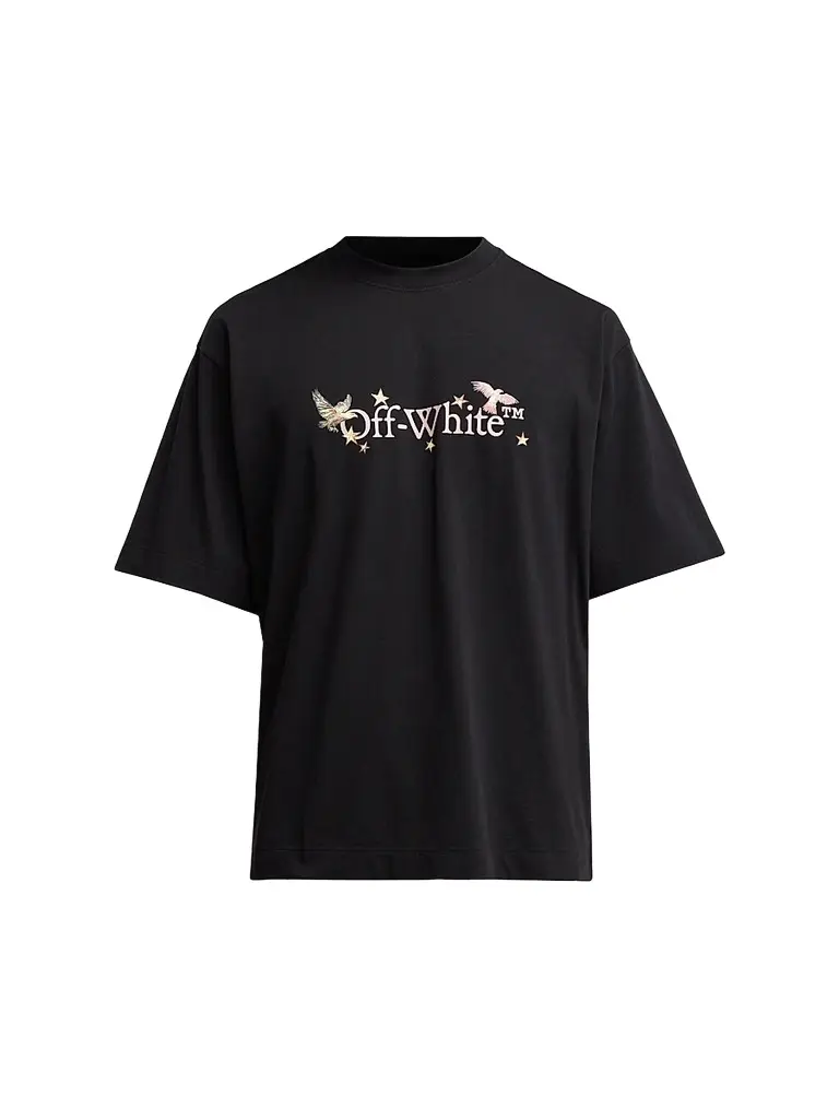 Off-White Men's Dream Arrow Skate Crewneck T-Shirt - Black - Size XXL | Image 1 Off-White Men's Dream Arrow Skate Crewneck T-Shirt - Black - Size XXL | Image 1
