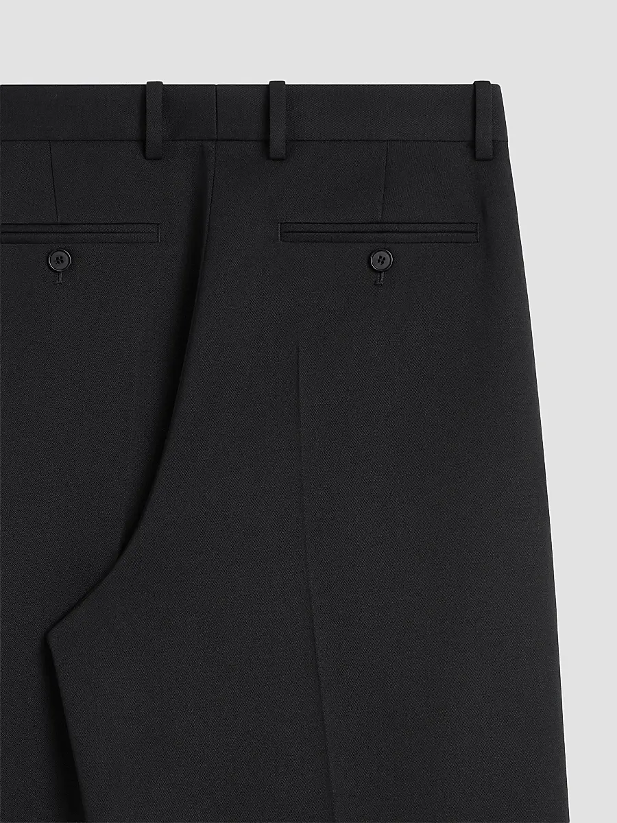 Givenchy Women's Double Pleat Pants in Wool - Dark Grey | Thumbnail 4 Givenchy Women's Double Pleat Pants in Wool - Dark Grey | Thumbnail 4