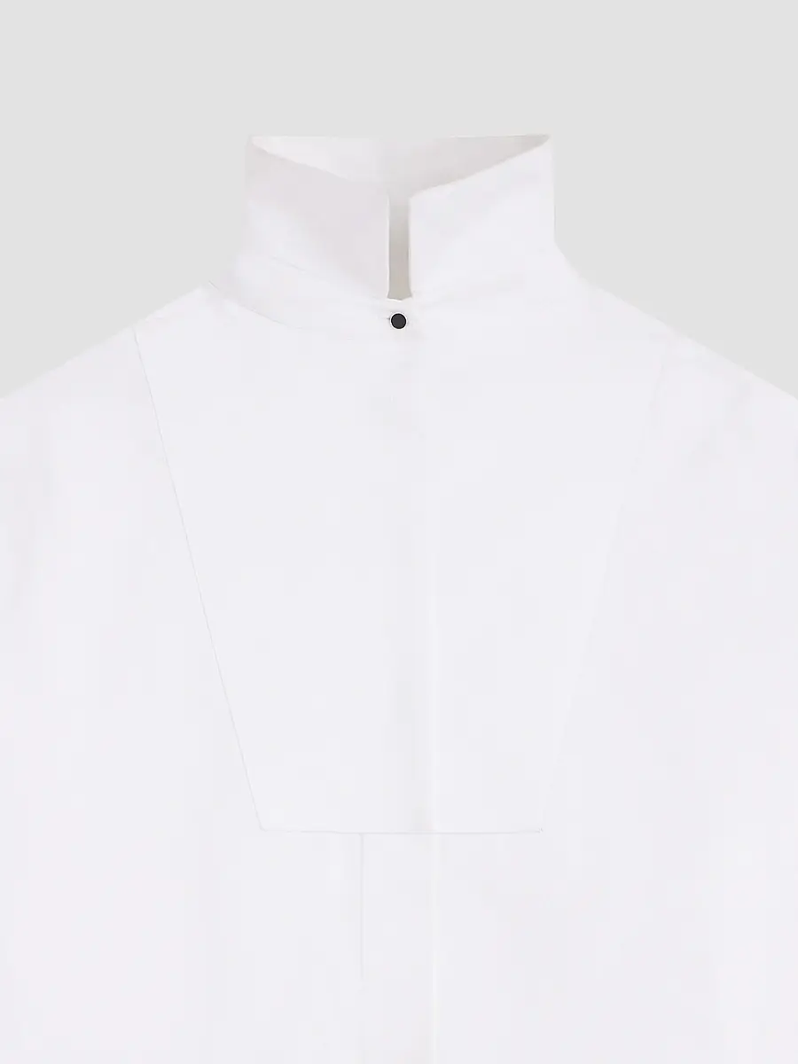 Givenchy Women's Back-to-Front Shirt in Poplin - White | Thumbnail 5 Givenchy Women's Back-to-Front Shirt in Poplin - White | Thumbnail 5