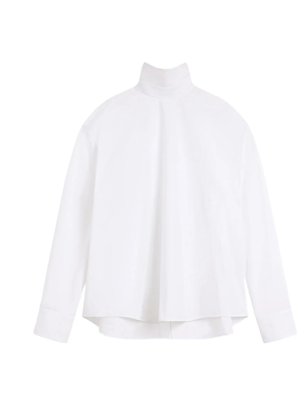 Givenchy Women's Back-to-Front Shirt in Poplin - White