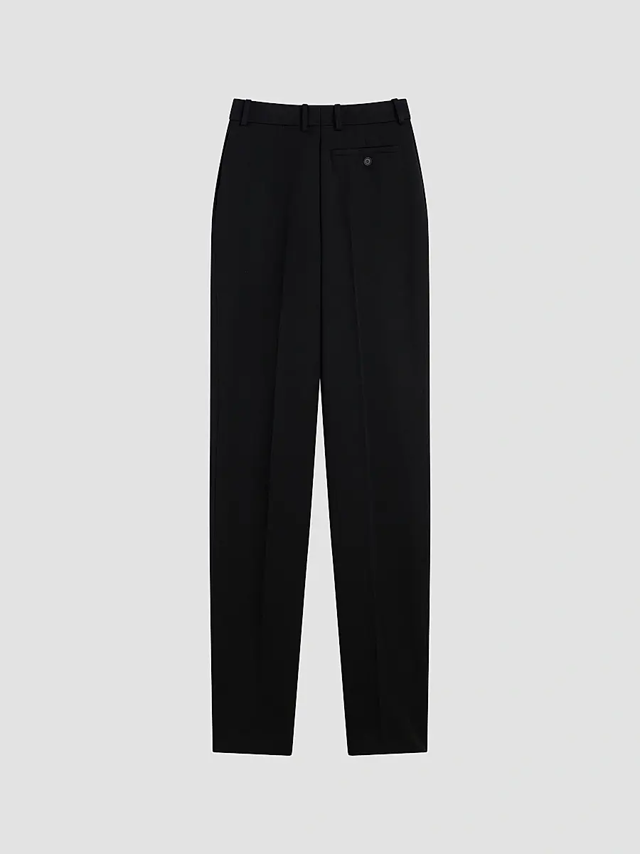 Givenchy Women's Cigarette Pants in Wool - Black | Thumbnail 2 Givenchy Women's Cigarette Pants in Wool - Black | Thumbnail 2