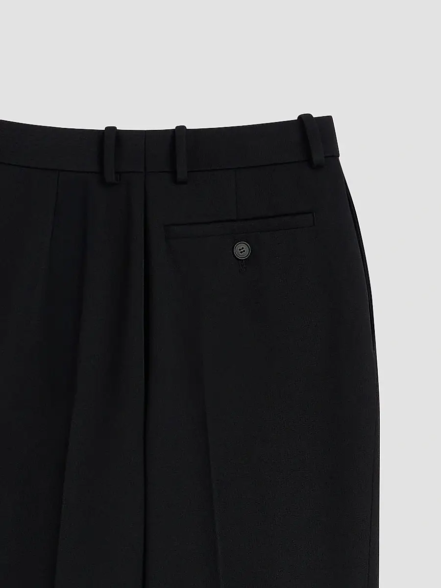 Givenchy Women's Cigarette Pants in Wool - Black | Thumbnail 4 Givenchy Women's Cigarette Pants in Wool - Black | Thumbnail 4