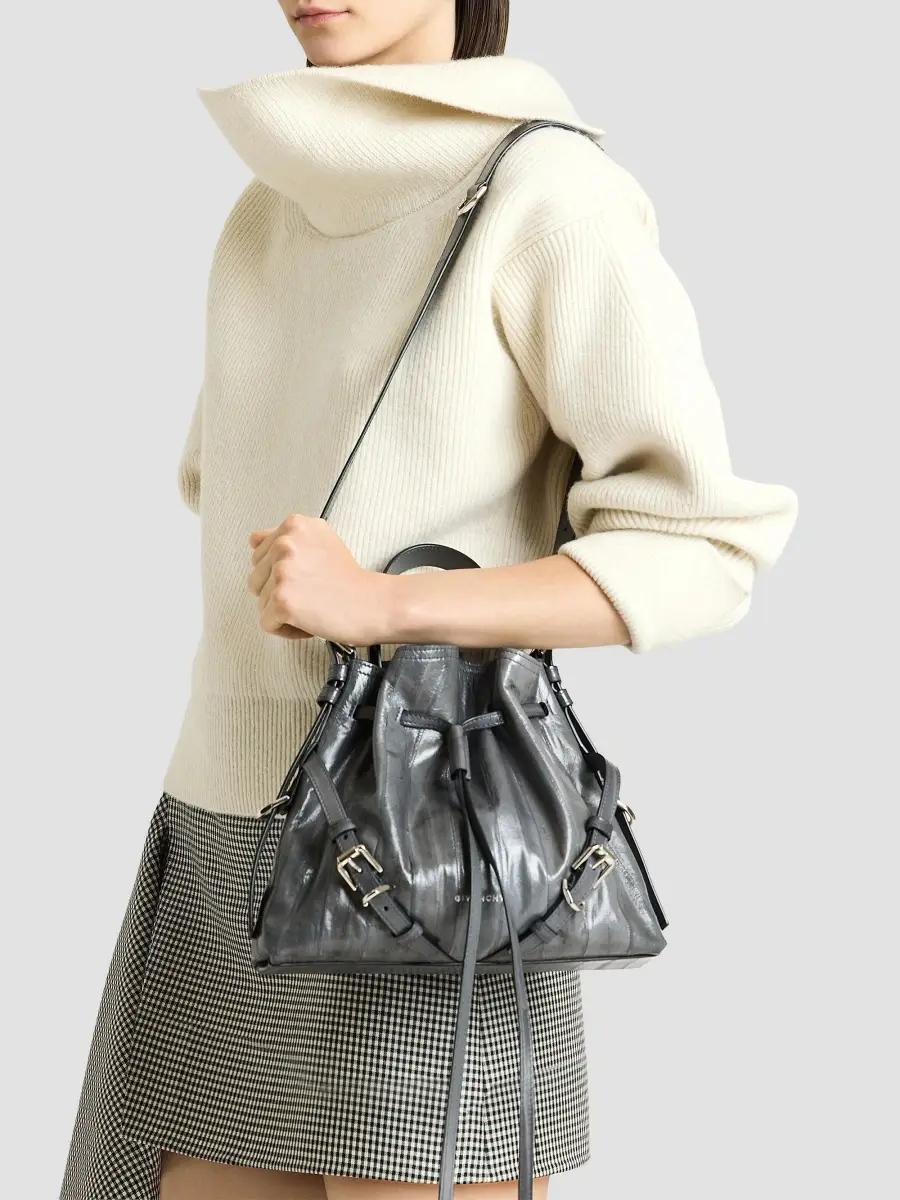 Givenchy Women's Slashed Sweater in Wool and Cashmere - Ivory | Thumbnail 8 Givenchy Women's Slashed Sweater in Wool and Cashmere - Ivory | Thumbnail 8
