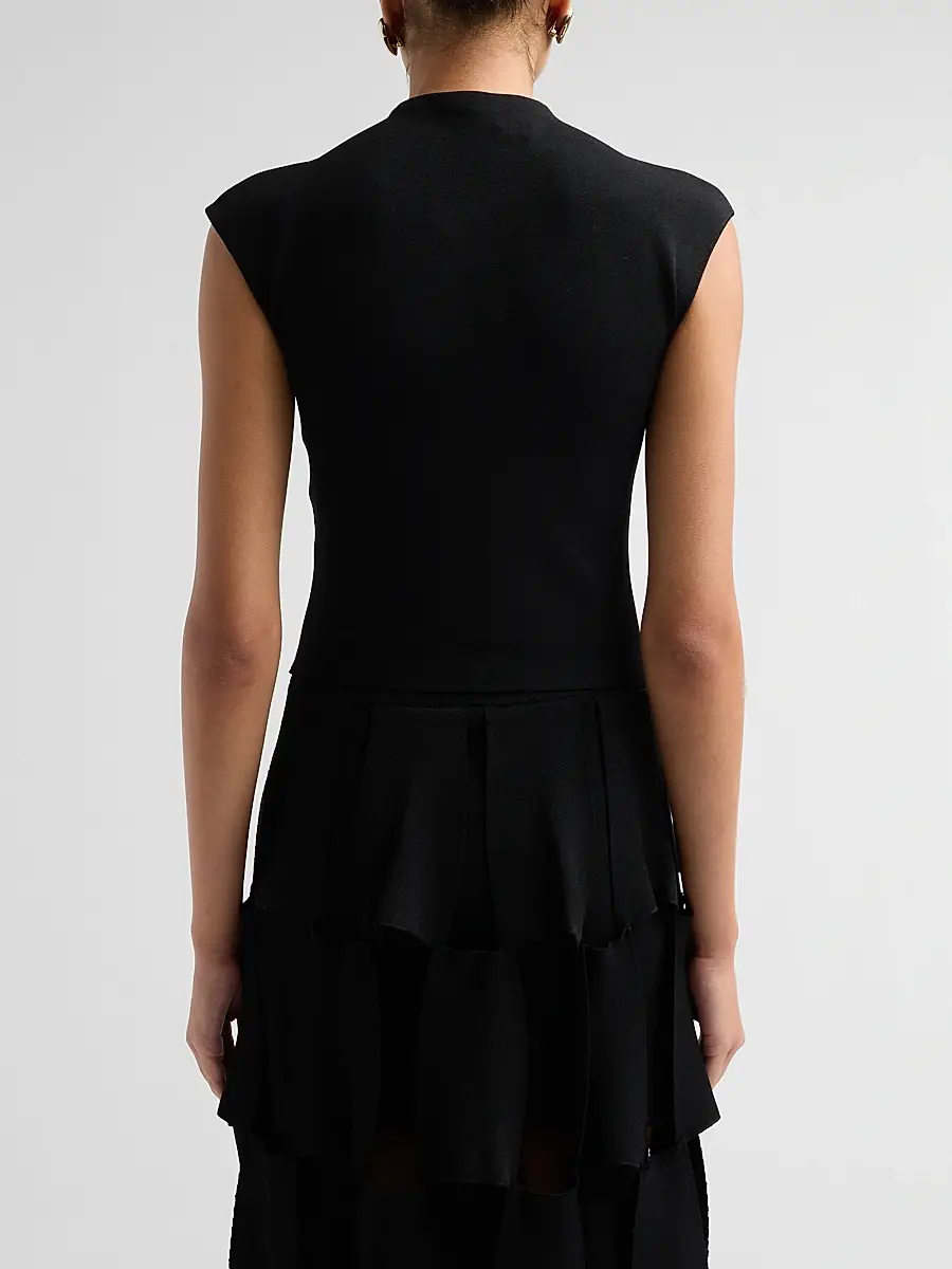 A.W.A.K.E. MODE A. W.A. K.E. MODE Women's Knit Sleeveless Top | Thumbnail 3