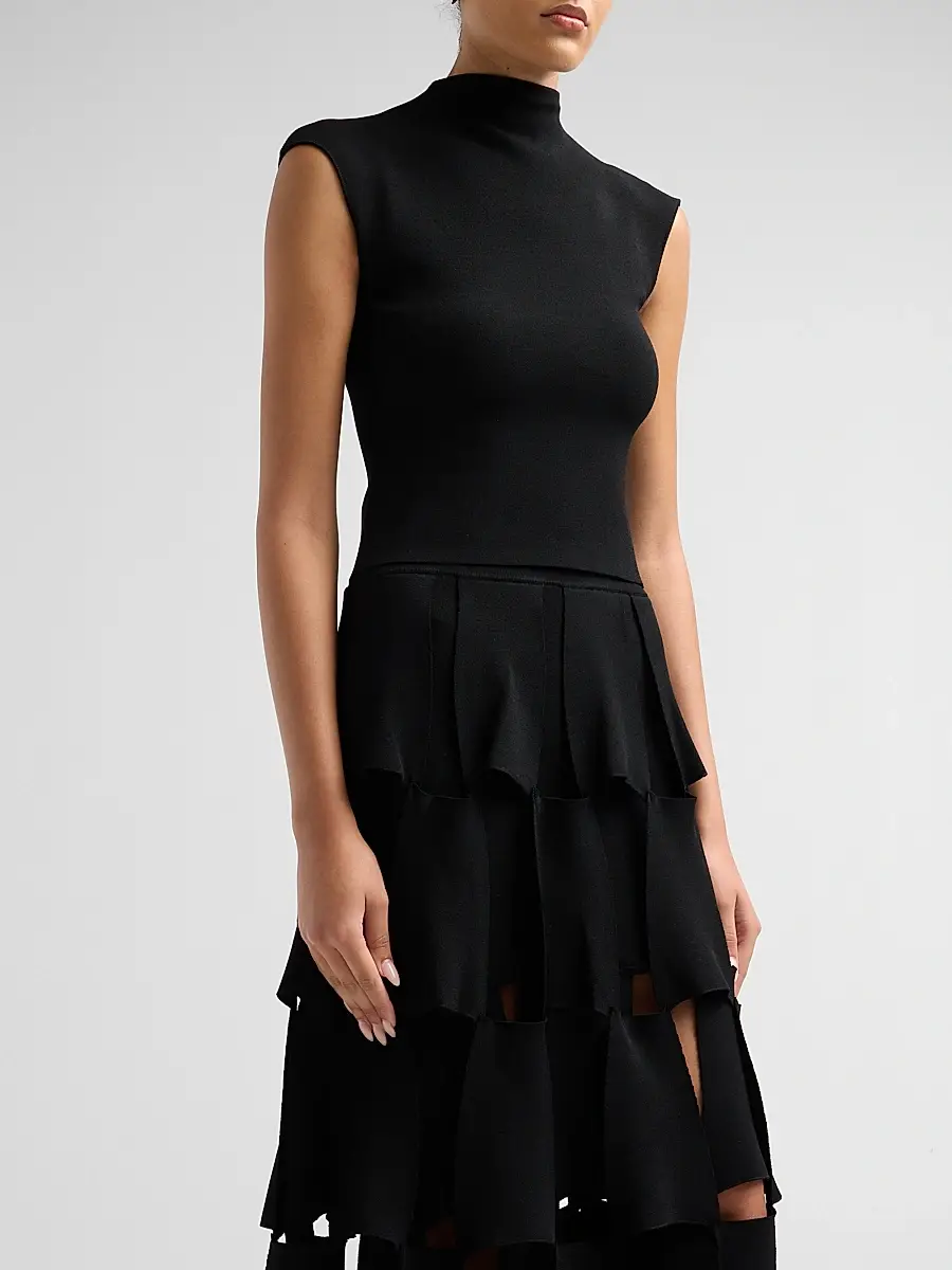 A.W.A.K.E. MODE A. W.A. K.E. MODE Women's Knit Sleeveless Top | Thumbnail 4