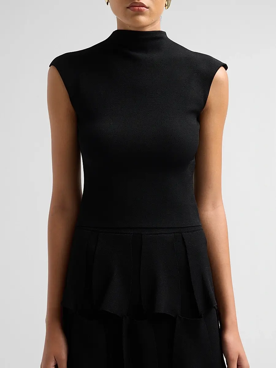 A.W.A.K.E. MODE A. W.A. K.E. MODE Women's Knit Sleeveless Top | Thumbnail 5