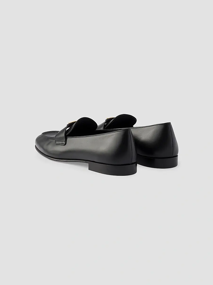 Prada Women's Leather Loafers | Thumbnail 3