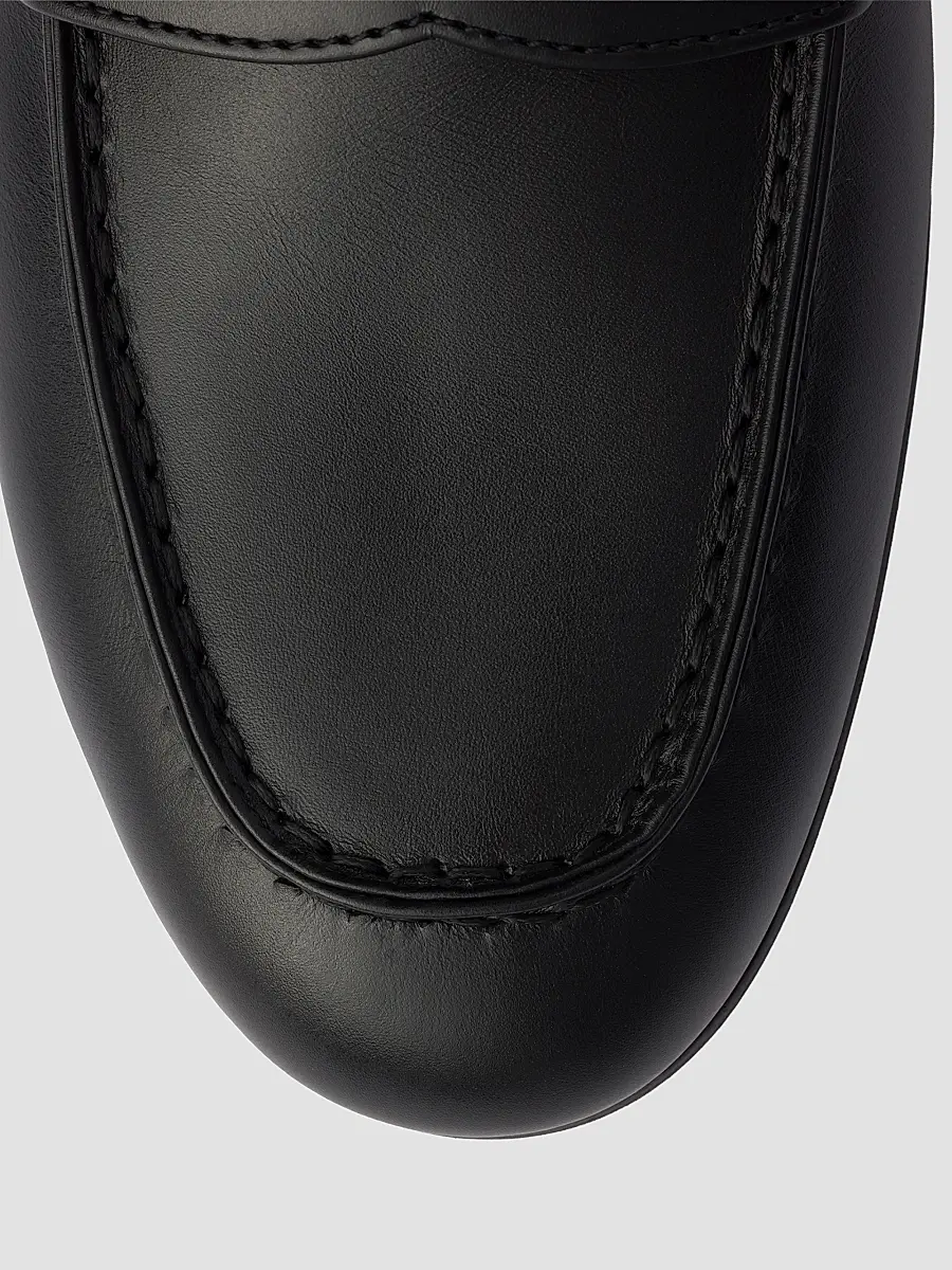 Prada Women's Leather Loafers | Thumbnail 4