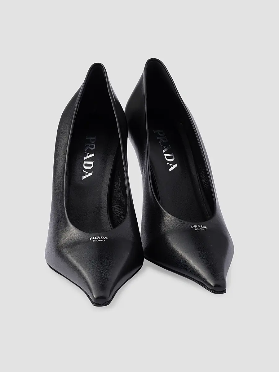 Prada Women's Leather Pumps | Thumbnail 4 Prada Women's Leather Pumps | Thumbnail 4