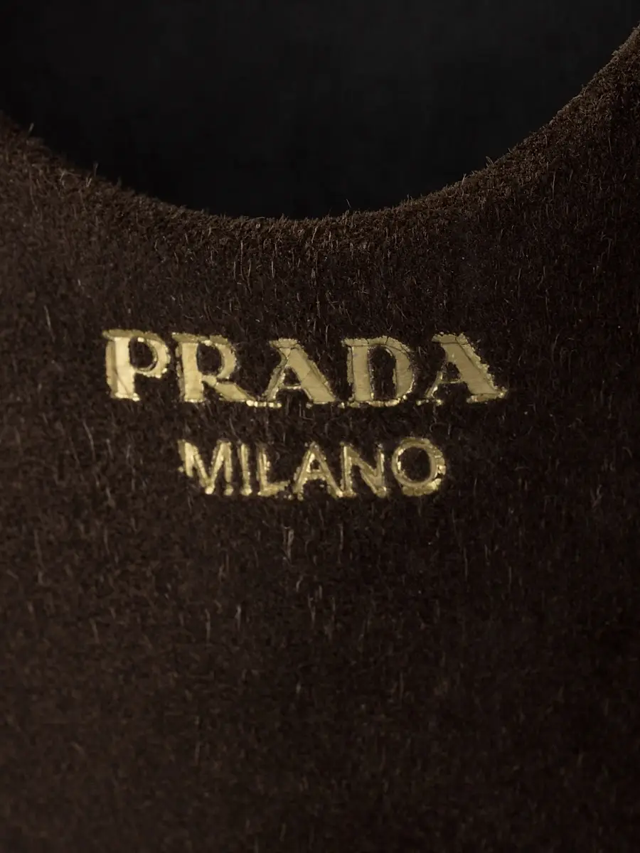 Prada Women's Suede Ballerinas | Thumbnail 6