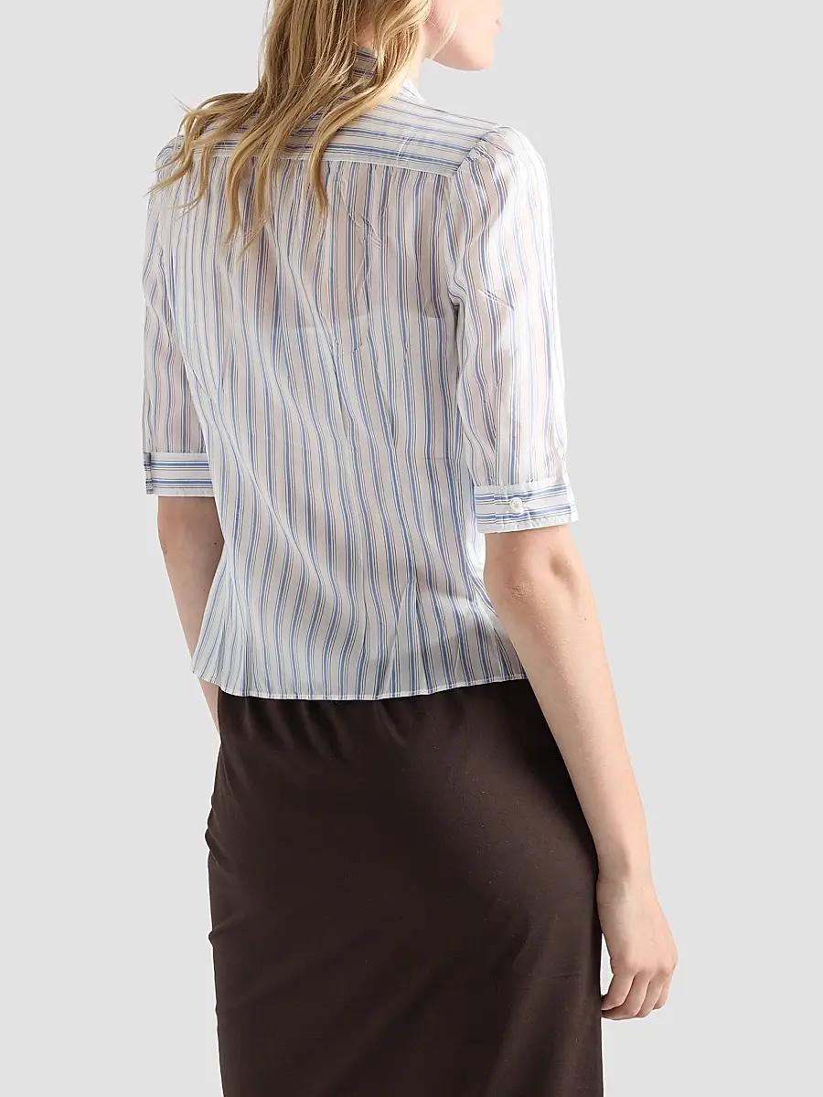 Prada Women's Striped Shirt | Thumbnail 4 Prada Women's Striped Shirt | Thumbnail 4