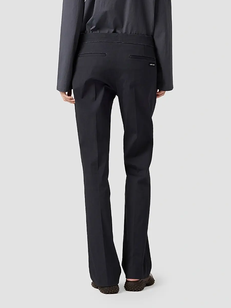 Miu Miu Women's Stretch Poplin Pants | Thumbnail 4 Miu Miu Women's Stretch Poplin Pants | Thumbnail 4