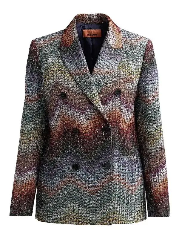 Missoni Women's Textured Chevron Blazer