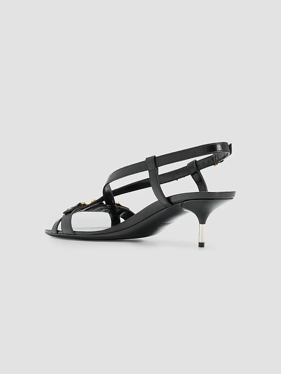 Versace Women's Medusa 50MM Leather Sandals | Thumbnail 4 Versace Women's Medusa 50MM Leather Sandals | Thumbnail 4