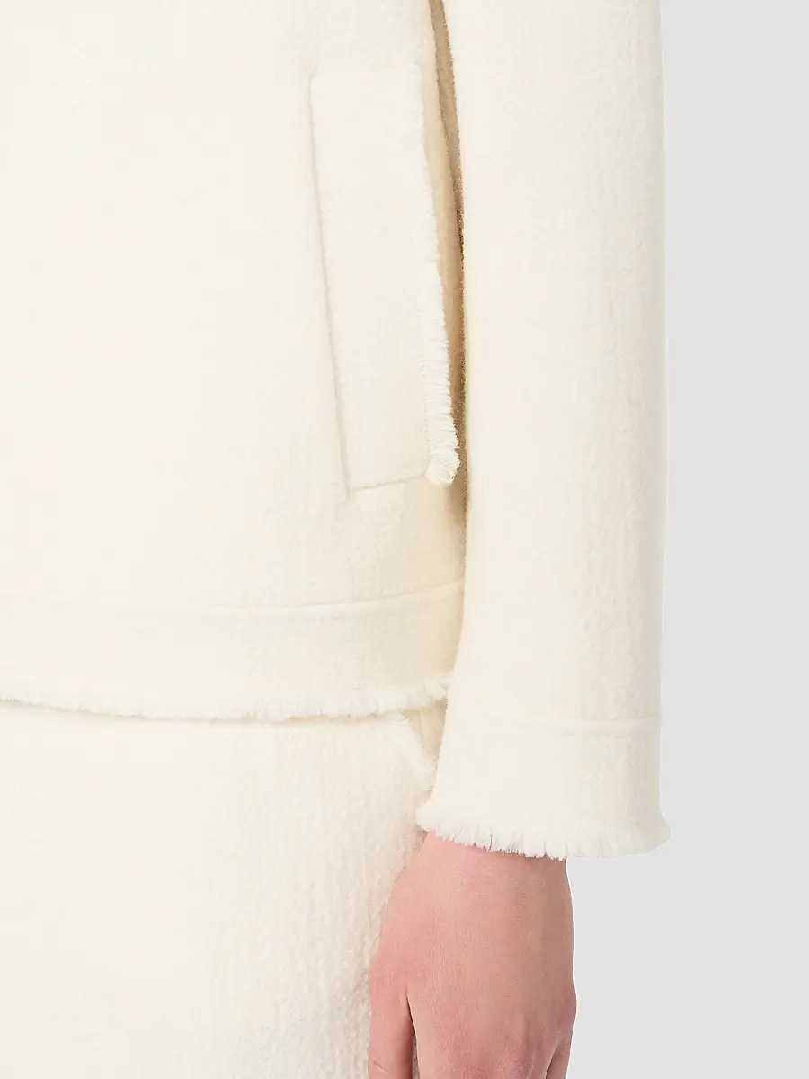 Max Mara Women's Double Jersey Wool Bomber Jacket | Thumbnail 5