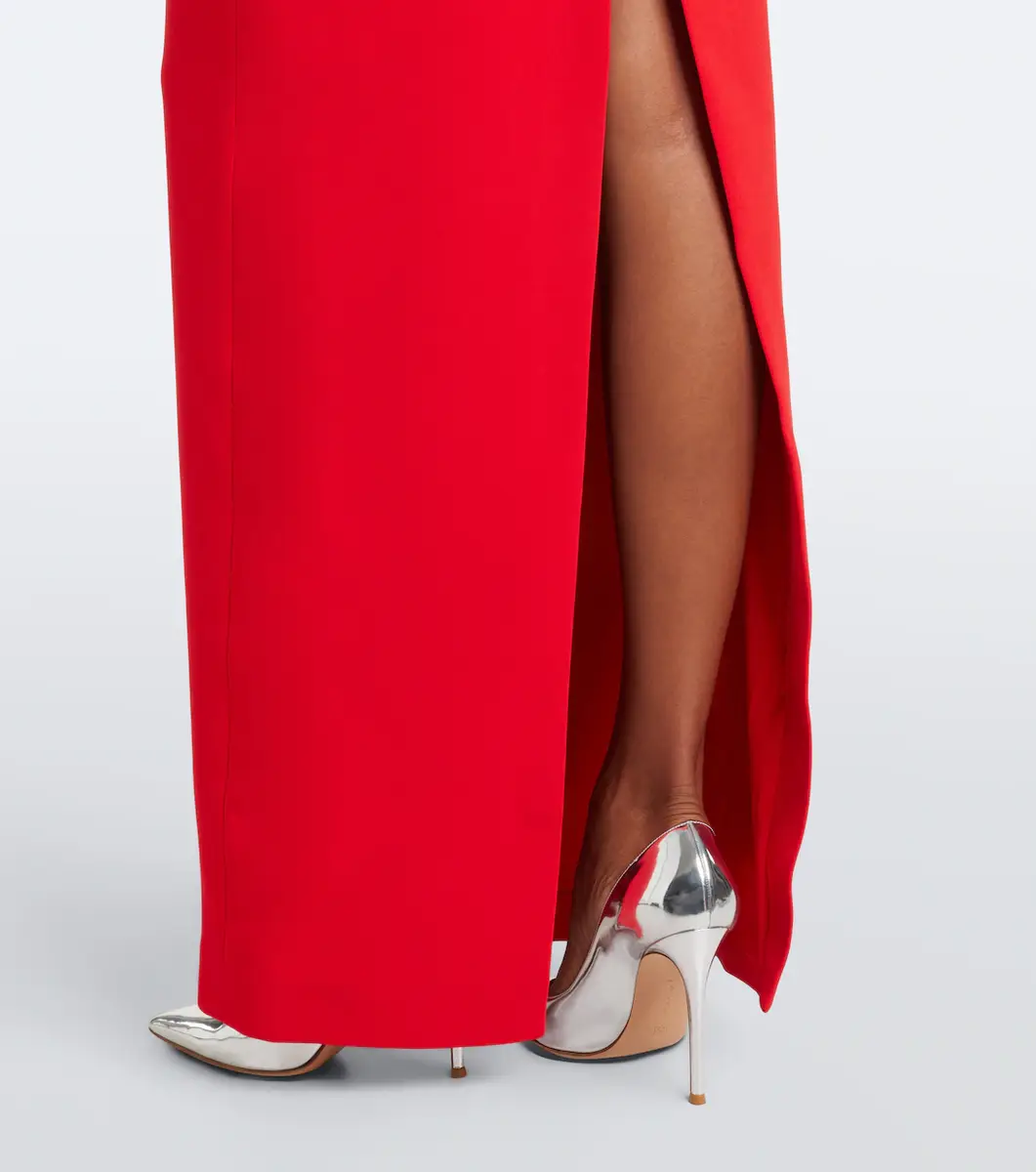 David Koma Embellished halterneck satin-trimmed gown | Thumbnail 5 David Koma Embellished halterneck satin-trimmed gown | Thumbnail 5